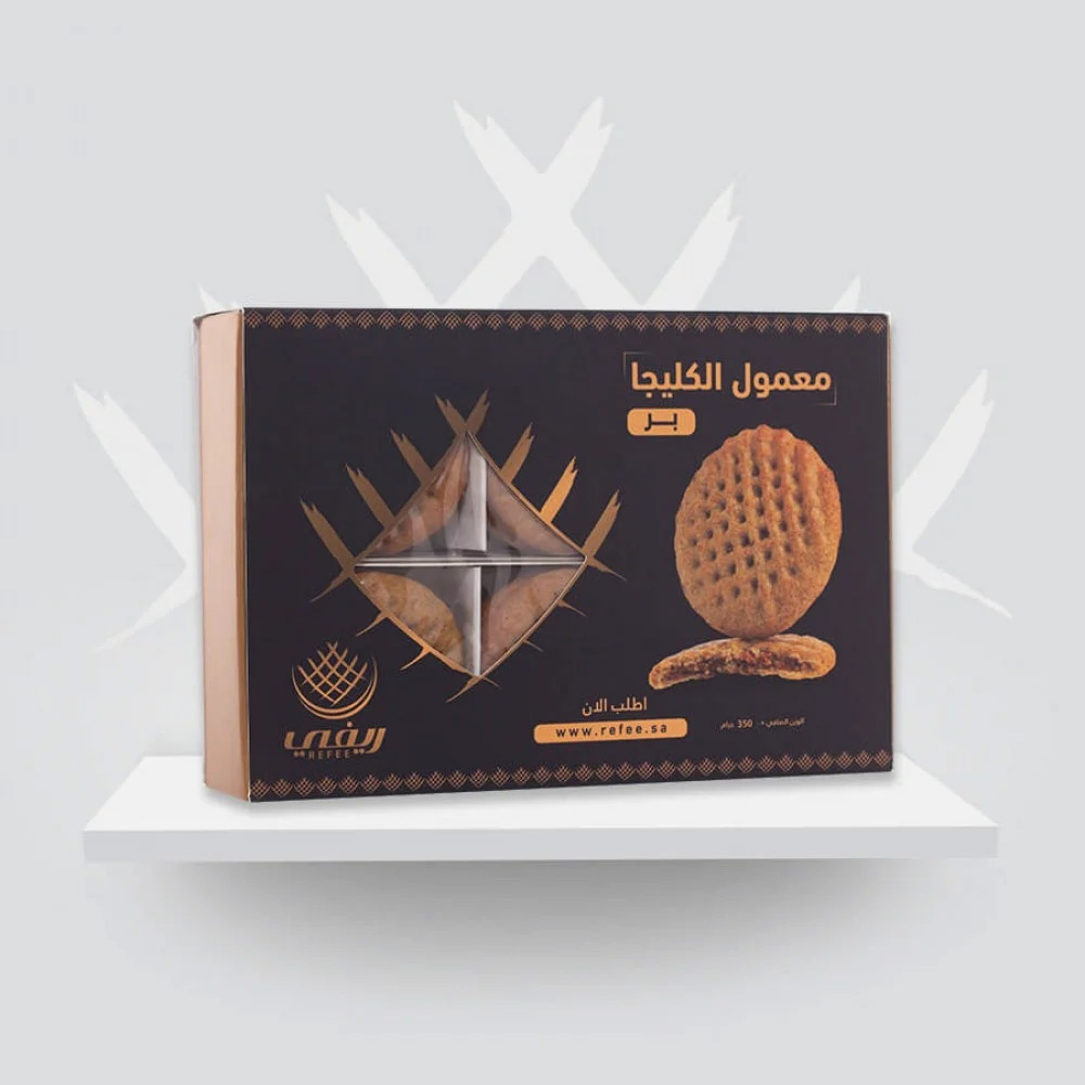 معمول كليجا ( بر ) بحشوة التمر 350 جرام